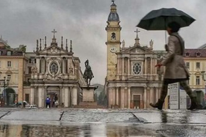 A Torino torna la pioggia e si abbassano le temperature. Ecco le previsioni
