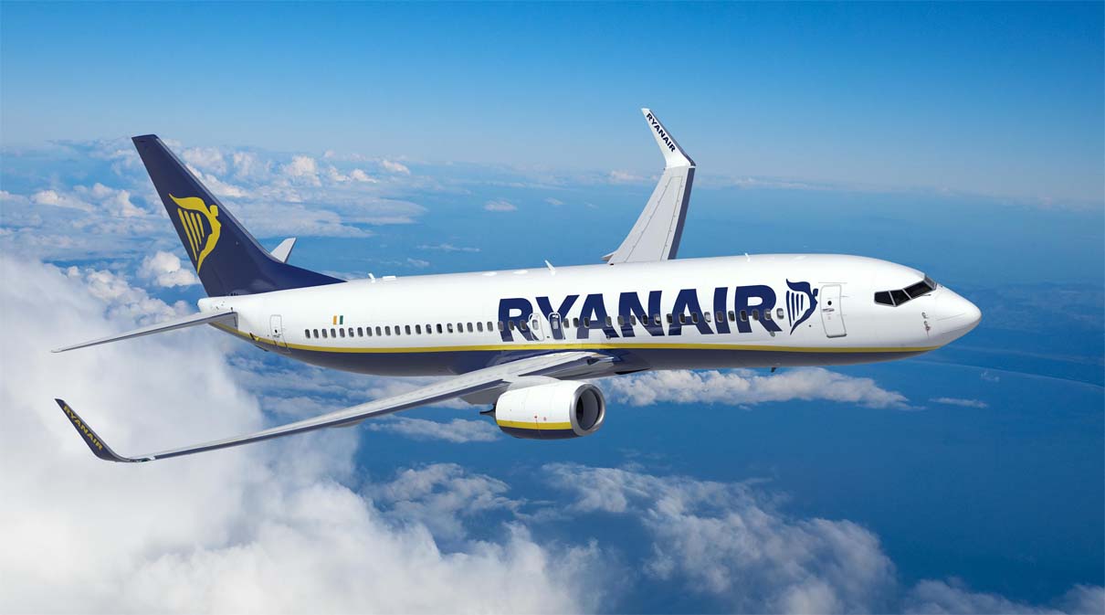 Torino – Ryanair investe altri 300 milioni su Caselle. Più voli e nuove rotte: ecco le novità