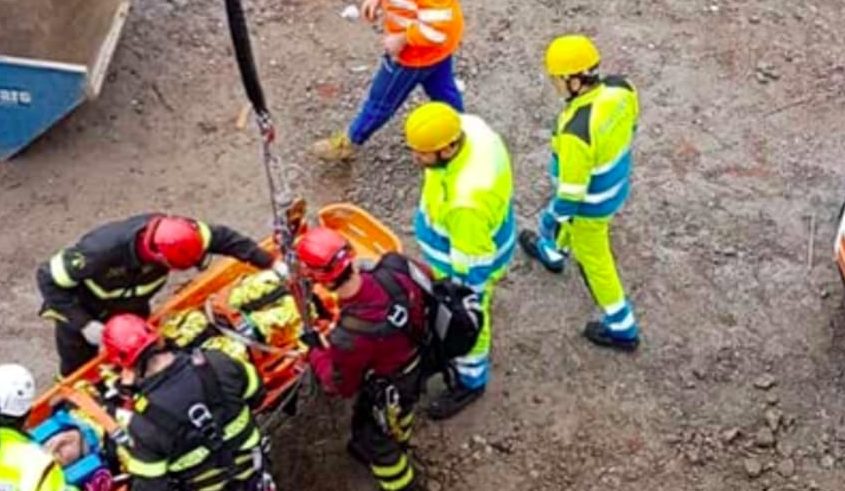 Torino – Tremendo incidente sul lavoro: operaio precipita da 9 metri in un cantiere. Morto