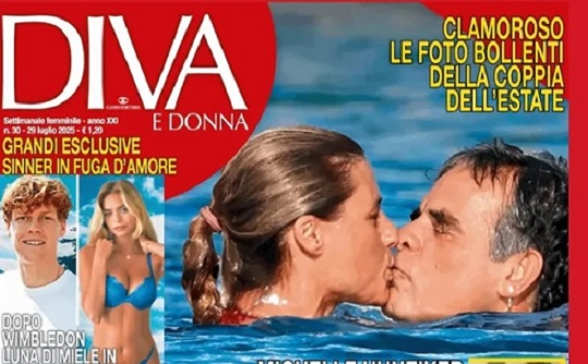 Milano – Michelle Hunziker e Nino Tronchetti Provera: baci ‘roventi’ in vacanza. Passione alle stelle fra i due