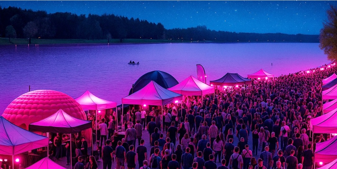 Milano – Notti spettacolari all’Idroscalo, con la Notte Rosa 2025: tre giorni di musica, colori e divertimento INFO