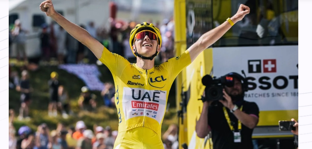 Pogacar invincibile: conquista il 4° Tour de France 2025 – Trionfo anche per l’italiano Milan che si aggiudica la ‘Maglia Verde’