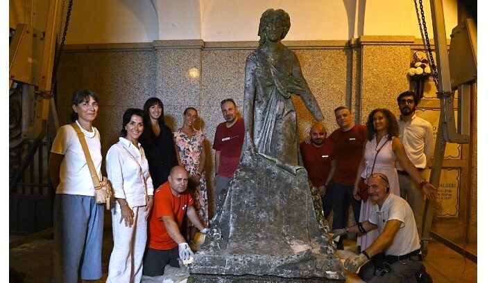 A Milano torna il Capolavoro “La Libertà” di Vincenzo Vela – L’opera restituita alla città