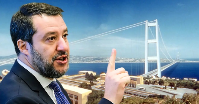 Ponte sullo Stretto, approvato il progetto definitivo. Salvini esulta – 13 miliardi di euro e 7 anni di lavori. E fioccano le critiche