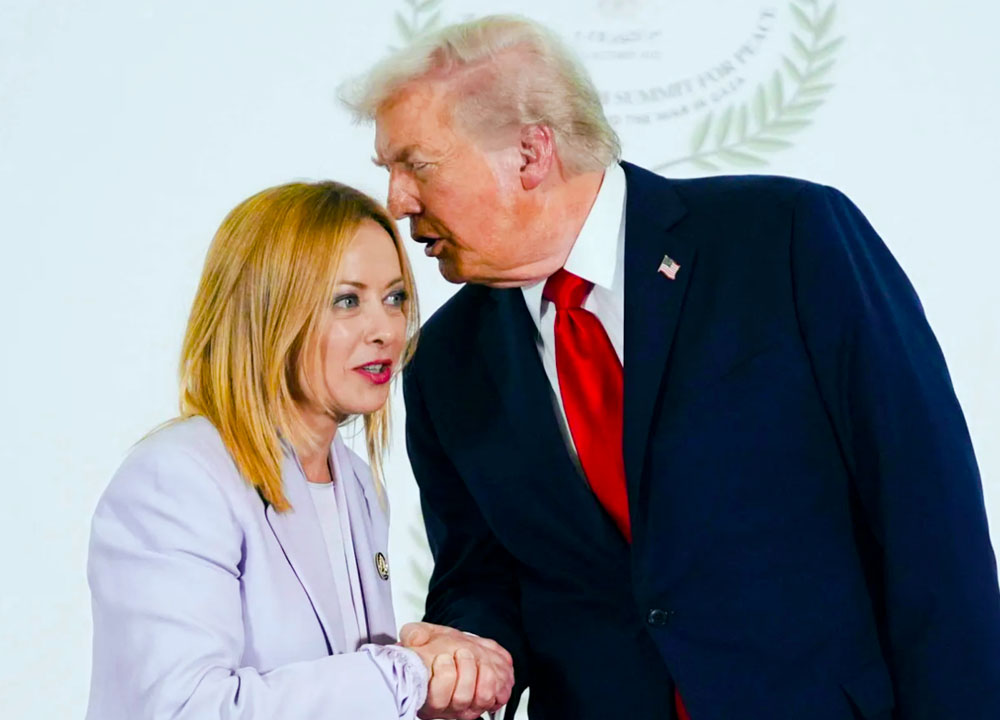 Meloni: “L’Italia farà la sua parte per la pace a Gaza”