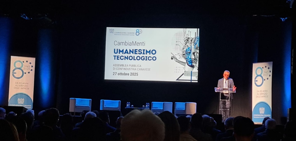 Torino – “Umanesimo e tecnologia”: si è chiusa l’Assemblea generale di Confindustria Canavese. Arriva anche il messaggio di Giorgia Meloni