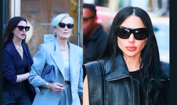 Milano – Continuano le riprese de ‘Il Diavolo veste Prada 2’: sfilata di star in città. Arriva anche Lady Gaga