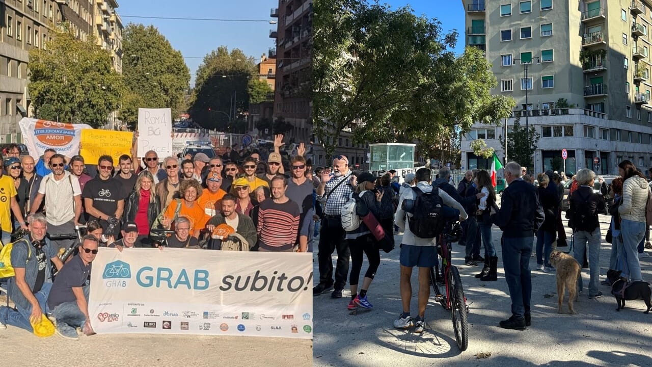 Ciclabile di via Guido Reni, confronto tra residenti e favorevoli al progetto