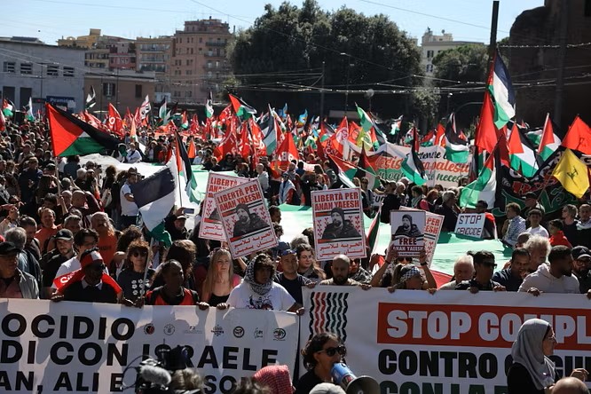 Pro Pal, Roma blindata: allerta massima su sinagoghe e siti israeliani