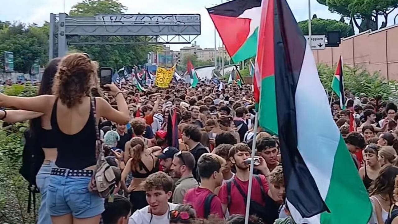 Sarà un sabato ad alta tensione a Roma con 4 cortei
