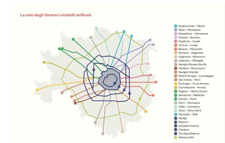 A Milano nasce la ‘Bicipolitana’: l’insieme di percorsi e itinerari che faciliterà la vita ai ciclisti. Il progetto