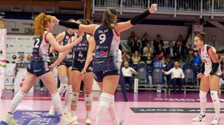 Torino – Chieri vince il derby di Natale di volley! Novara battuta in quattro set