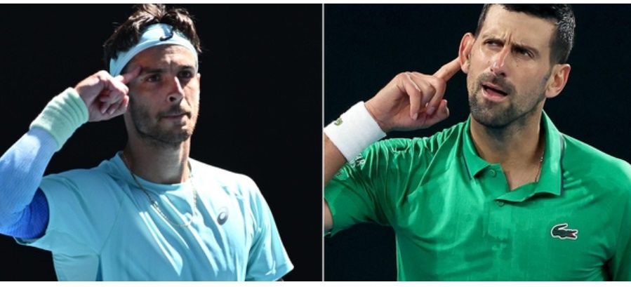 Musetti, che peccato! Domina Djokovic per 2 set poi si fa male e si ritira. Il serbo ammette “Meritava lui”