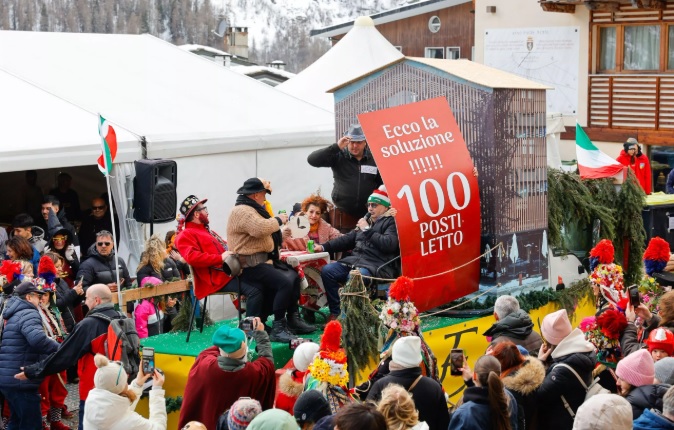 Courmayeur – Il carro di Entrèves Nomadismo dell’hostellerie e della ristorazione vince l’edizione 2026 de Lo Camétran