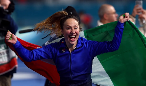 Immensa Francesca Lollobrigida! Dopo il primo Oro arriva la seconda medaglia d’Oro nel pattinaggio 5000. La campionessa azzurra è imbattibile!
