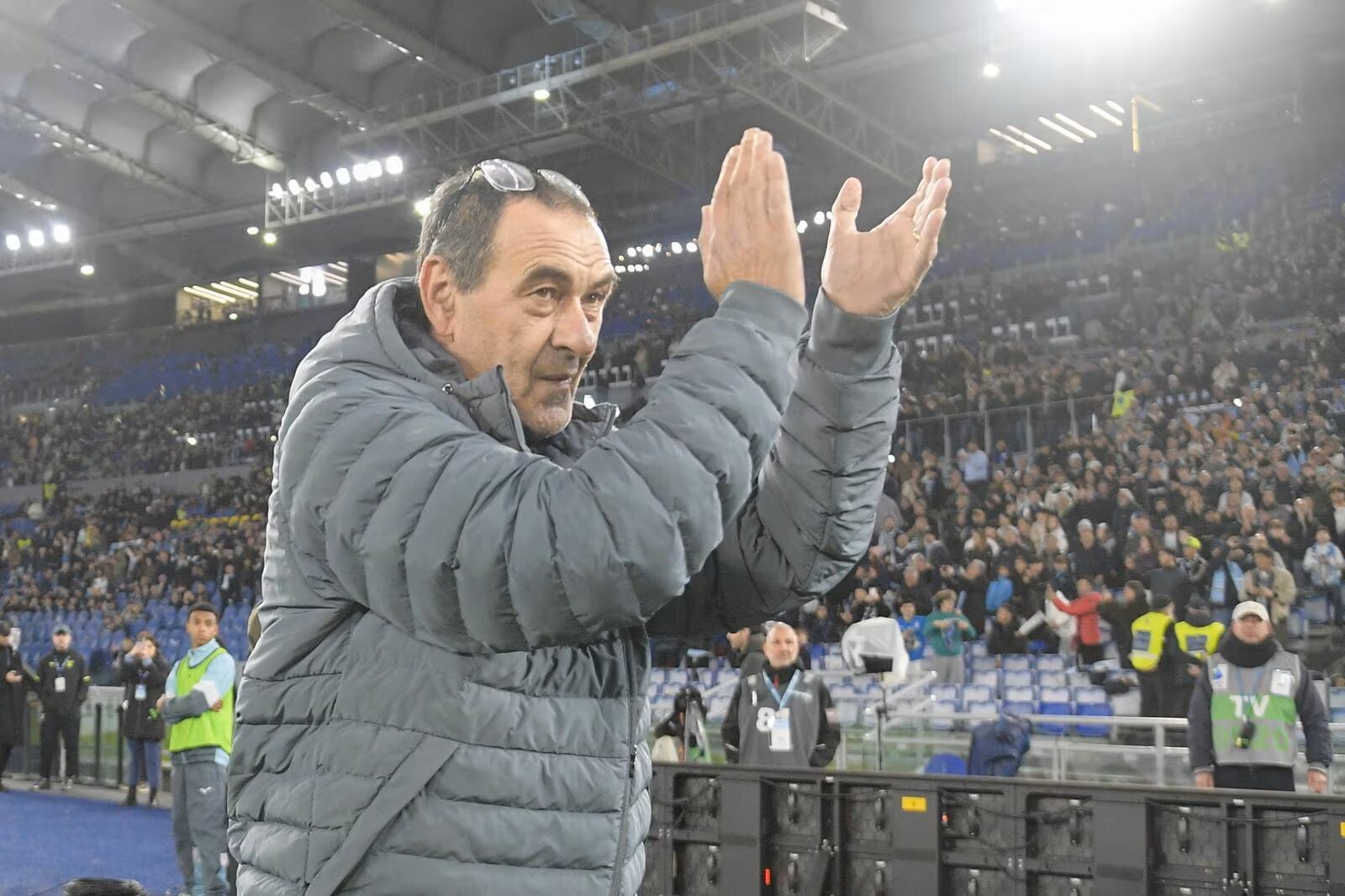 Lazio-Milan, Sarri: “Una vittoria speciale in una serata magica”