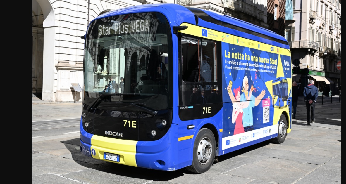 A Torino arriva la nuovissima navetta ‘Star Plus’ – Viaggerà di notte a chiamata: ecco le novità (e i prezzi)