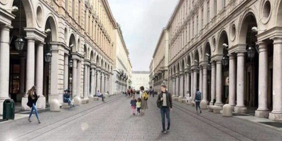 Torino – “Se chiudiamo il traffico alle auto il commercio non muore, ma cresce” – Ecco lo studio che fa crollare il ‘falso mito’