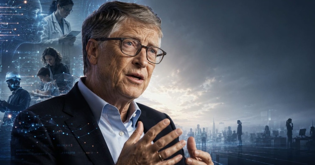 Bill Gates avverte sull’AI “Come scongiurare la catastrofe occupazionale? Obbligare il 40% di lavoro umano ad un’azienda e tassarla”. Le sue parole