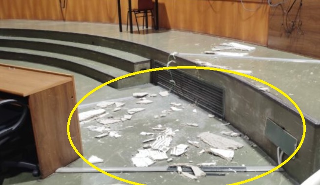 Milano- Crolla il controsoffitto dell’Aula bunker di San Vittore, salta il processo. Cosa è successo