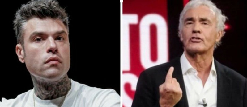 Scontro totale fra Fedez e Giletti:  “Tu fai feccia in Tv” “E tu la frequenti”. La dura replica del conduttore