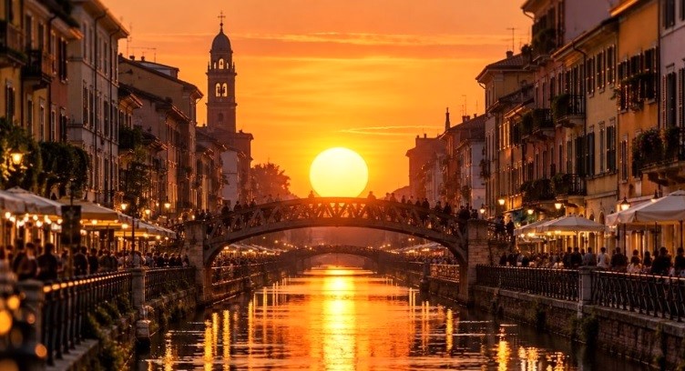 A Milano ci sarà un tramonto spettacolare – Torna il fenomeno “Milanohenge”, allineamento perfetto tra il sole e il Naviglio INFO