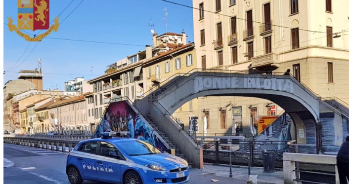 Milano – Controlli a tappeto in zona Navigli e Darsena: centinaia di identificati, droga sequestrata